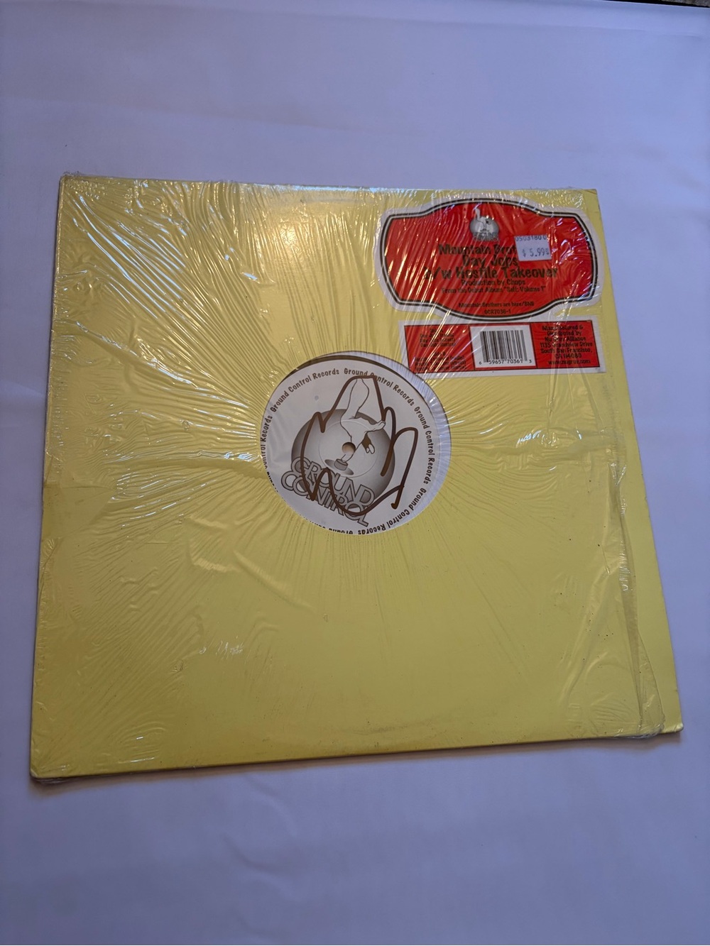 The Mountain Brothers Day Jobs/Hostile Takeover 12” Vinyl hip hop fat beats